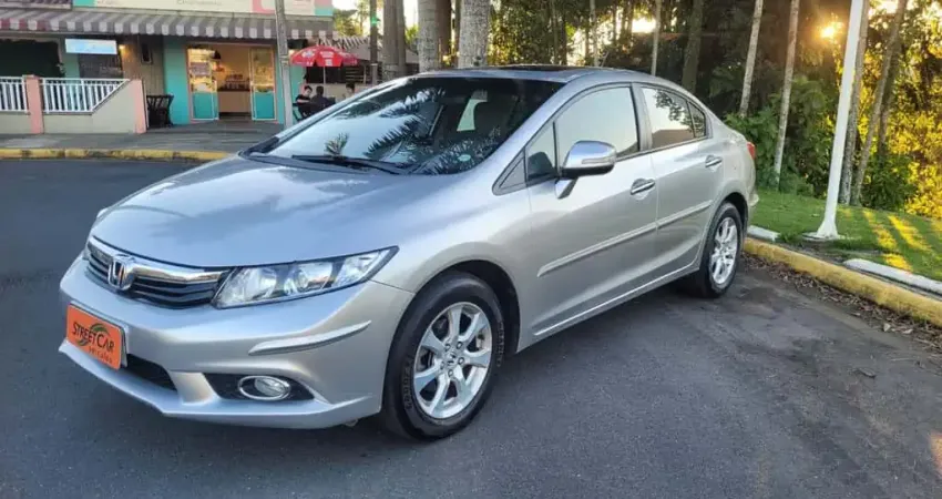 Honda Civic EXR - Prata - 2014/2014