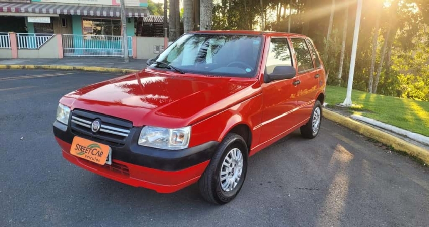 Fiat Mille UNO  ECONOMY - Vermelha - 2012/2012