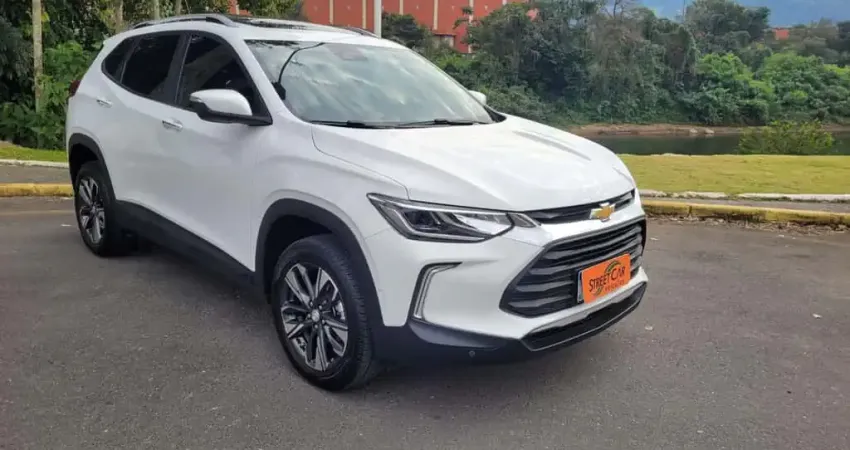 Chevrolet Tracker Premier 1.2 Turbo 12V Flex Aut. - Branca - 2024/2025