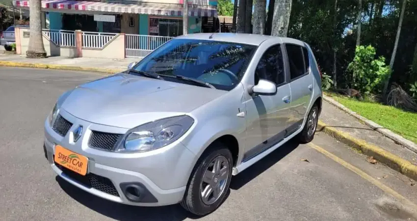 Renault Sandero 1.6 Vibe - Prata - 2010/2010