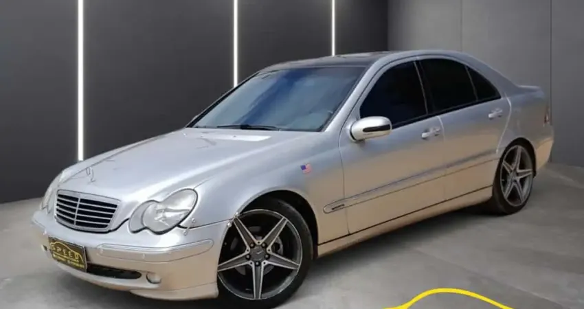 Mercedes-benz C 200 k 2001 2.0 kompressor v6 gasolina 4p automático