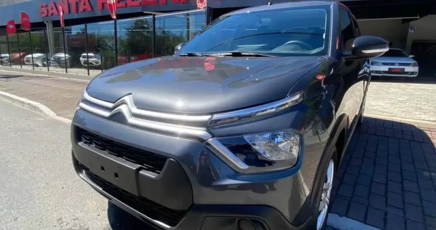 Citroën C3 Live 1.0 Flex 6V 5p Mec.  - Cinza - 2024/2025