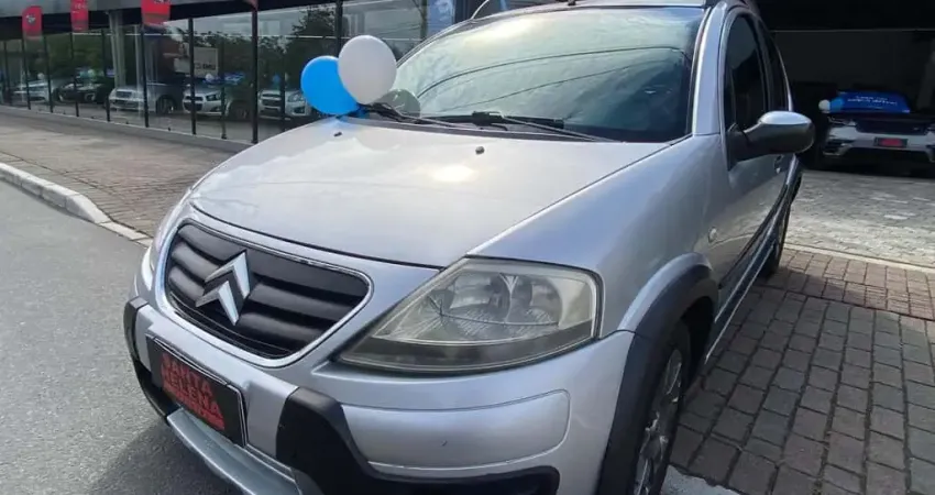 Citroën C3 XTR 1.4 FLEX - Prata - 2009/2010