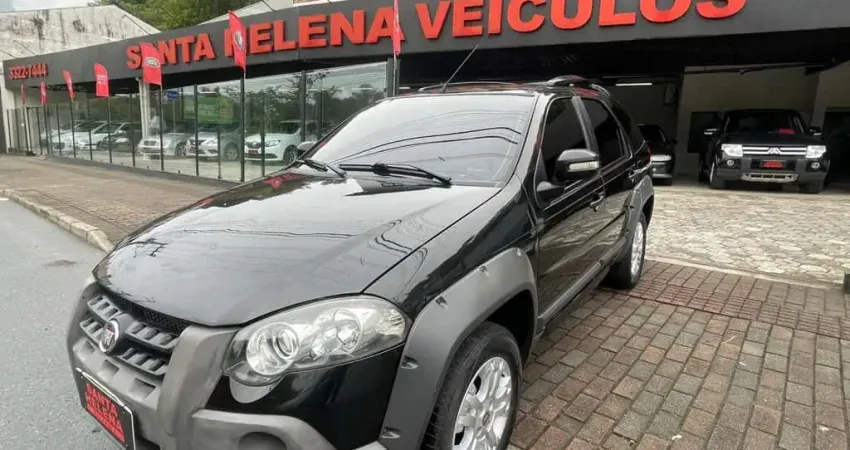 Fiat Palio Weekend ADVENTURE FLEX - Preta - 2009/2009