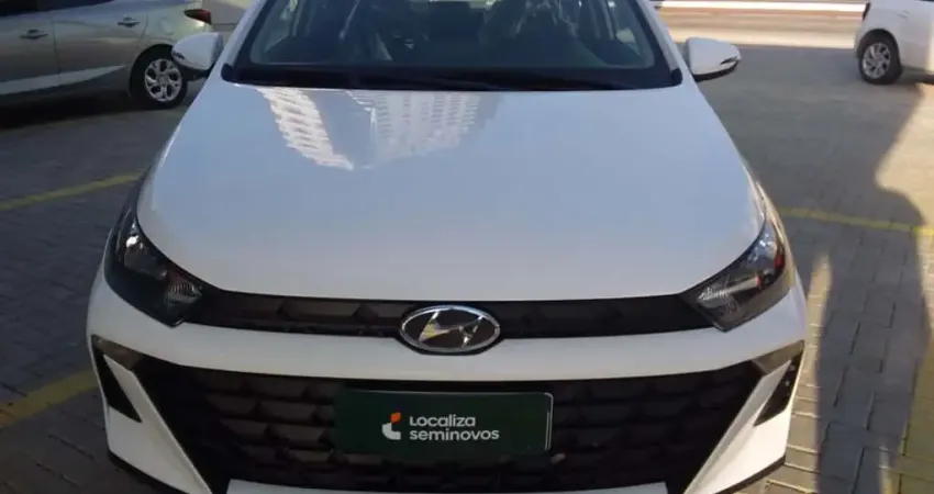 Hyundai Hb20 2025 1.0 12v flex comfort plus manual