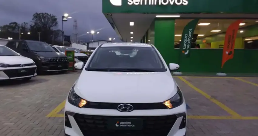 Hyundai Hb20 2024 1.0 12v flex comfort plus manual