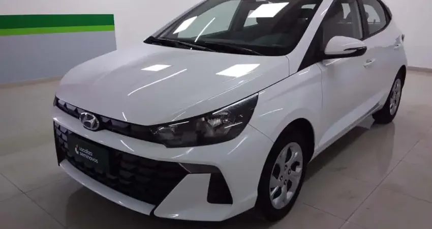 Hyundai Hb20 2025 1.0 12v flex comfort plus manual
