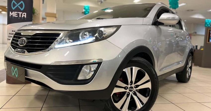 Kia Sportage EX 2.0 16V/ 2.0 16V Flex Aut.  - Prata - 2012/2013