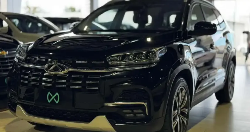 CAOA Chery TIGGO AOACHERY/8 1.6TGDI - Preta - 2021/2022