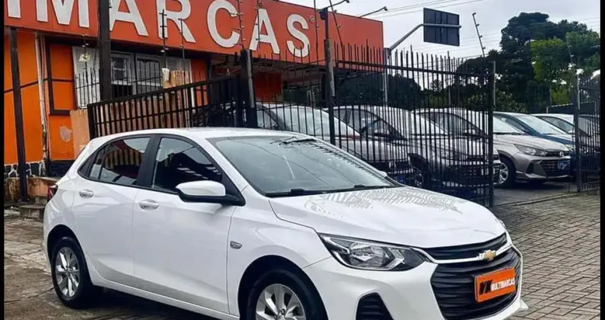 Chevrolet Onix LT 1.0 Hatch 2021 - Branca - 2021/2021