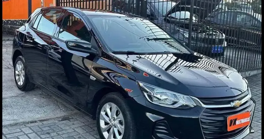 Chevrolet Onix HATCH 1.0 12V FLEX MEC. 4P - Preta - 2022/2023