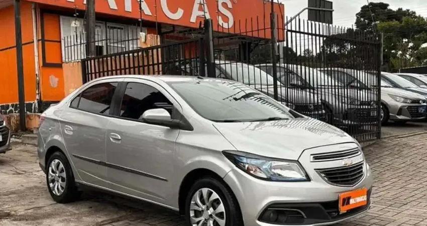 Chevrolet Prisma Lt 1.4 2014  - Prata - 2013/2014