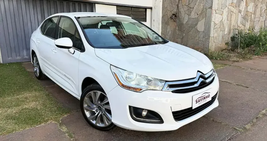 Citroen C4 lounge 2015 1.6 tendance 16v turbo gasolina 4p automático