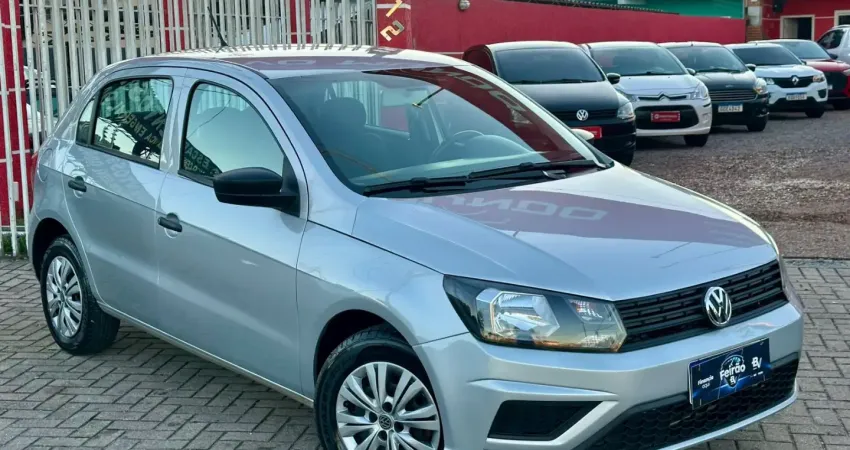 Gol 1.0 2023 em ótimo estado, baixa kilometragem e pneus novos
