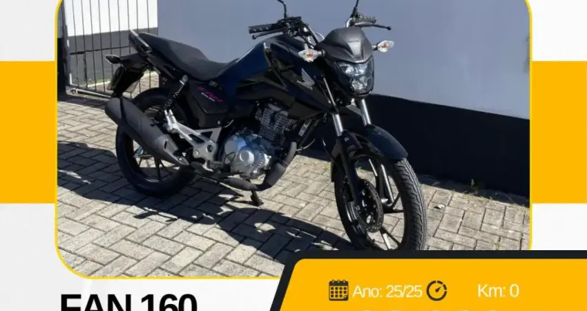 FAN 160 2025 ZERO KM