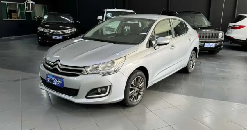 Citroen C4 lounge 2018 1.6 thp flex origine bva
