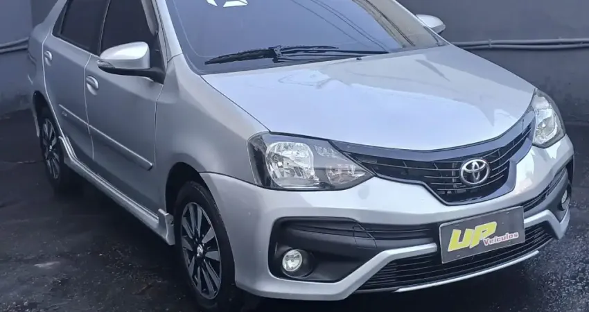 Toyota Etios XLS automático 2019 flex multimídia