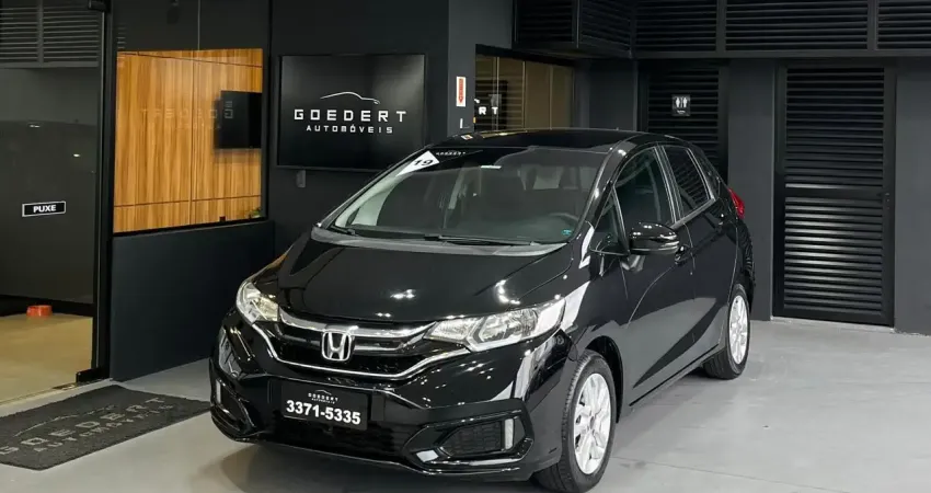 HONDA FIT PERSONAL 1.5 2019 EM ÓTIMO ESTADO E BAIXA QUILOMETRAGEM!