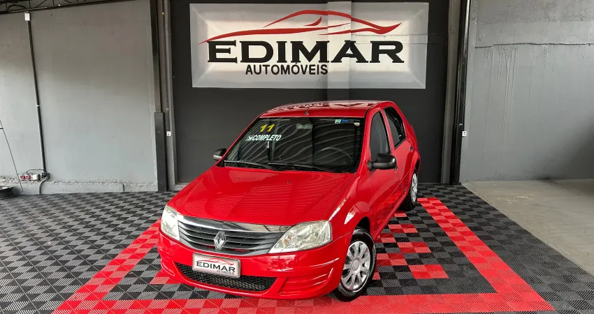 Logan 1.0 completo 2011 MANUAL E CHAVE RESERVA ,EDIMAR AUTOMÓVEIS CANOAS 
