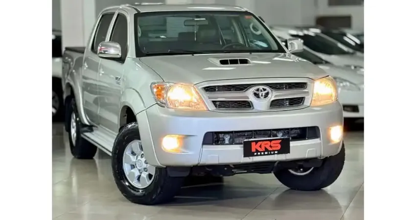 Toyota Hilux 2008 3.0 srv 4x4 cd 16v turbo intercooler diesel 4p manual