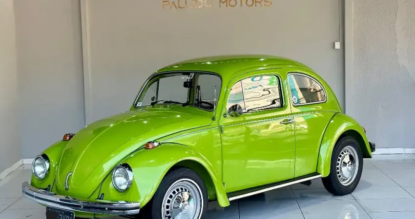 VW FUSCA 1500 - PLACA PRETA - Impecável