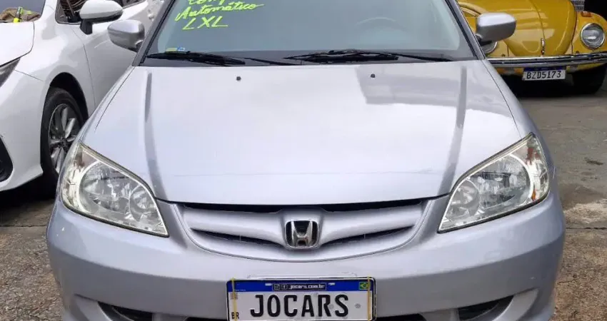 Honda Civic 2006 automático e acabamento em couro
