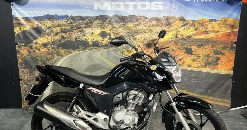 HONDA CG 160 FAN 2024 PRETA