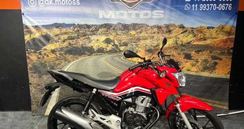 HONDA CG 160 TITAN 2019 VERMELHA 