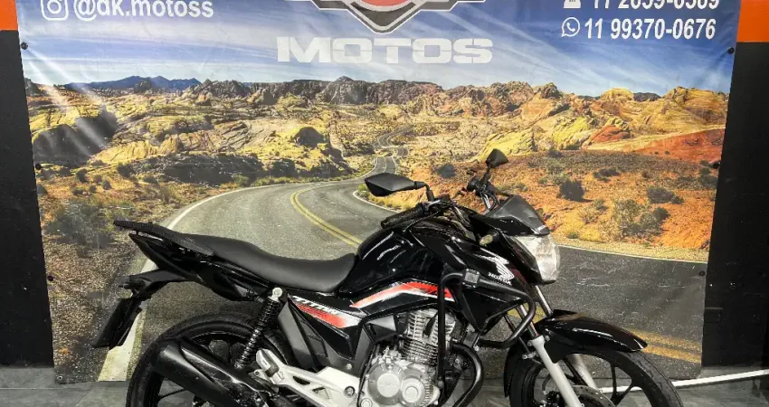 HONDA CG 160 START 2018 PRETA 