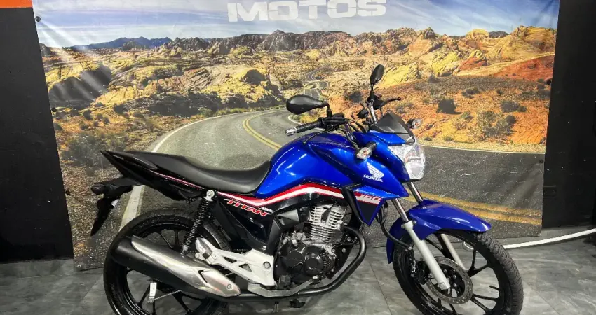 HONDA CG 160 TITAN 2021 AZUL