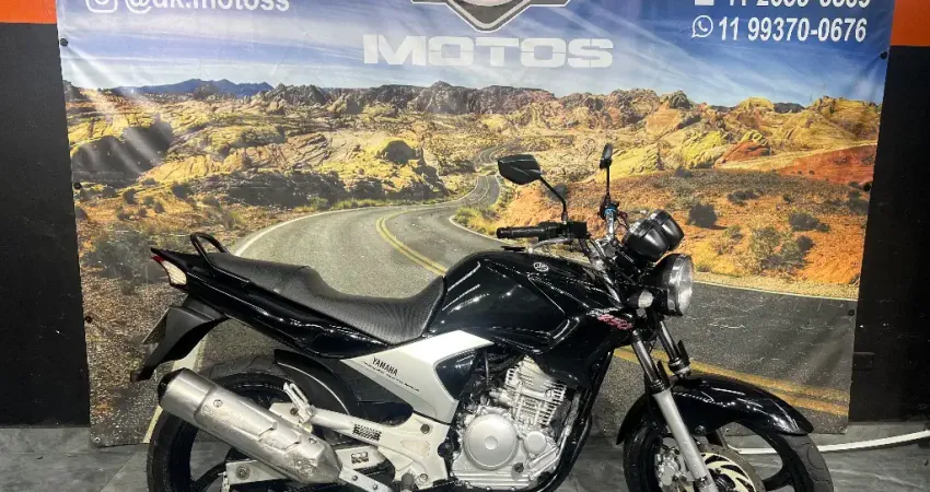 YAMAHA FAZER YS250 2008 PRETA