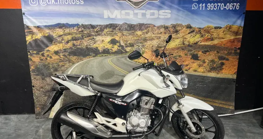HONDA CG 160 CARGO 2021 BRANCA 