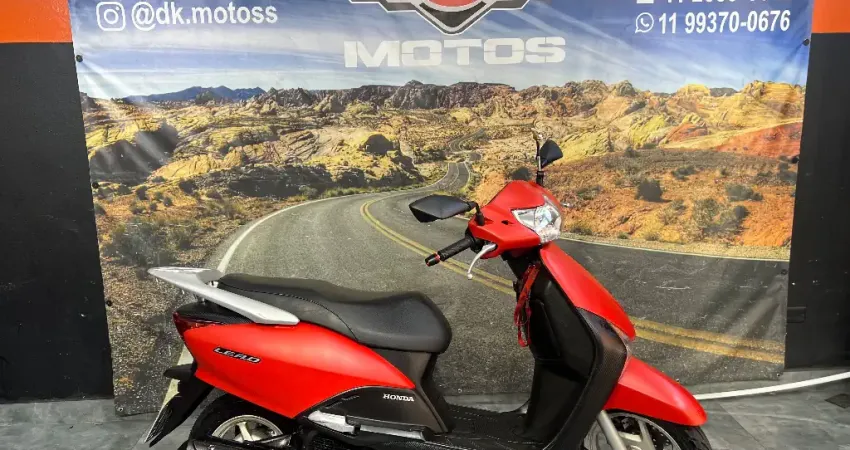 HONDA LEAD 110 2013 VERMELHA 