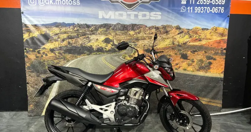 HONDA CG 160 TITAN ABS 2025 VERMELHA 