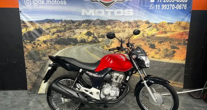 HONDA CG 160 START 2024 VERMELHA 