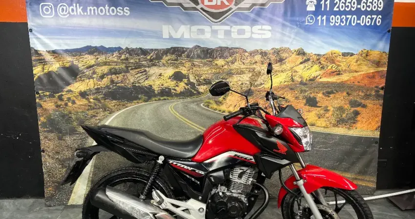 HONDA CG 160 TITAN 2022 VERMELHA 