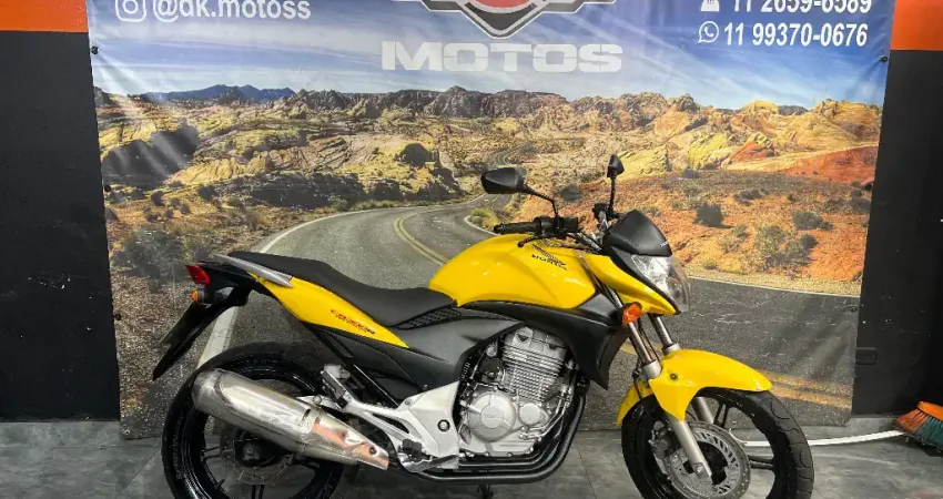 HONDA CB 300 R 2012 AMARELA 