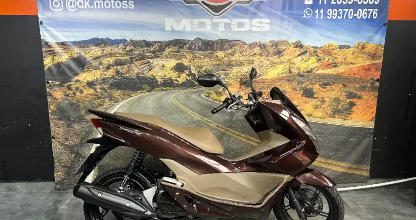 HONDA PCX 150 DLX  2017 MARROM 