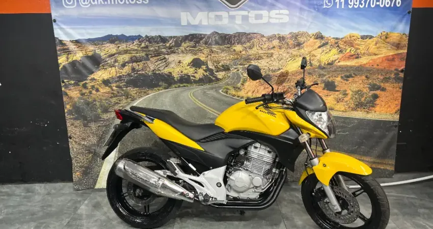 HONDA CB 300 R 2012 AMARELA 