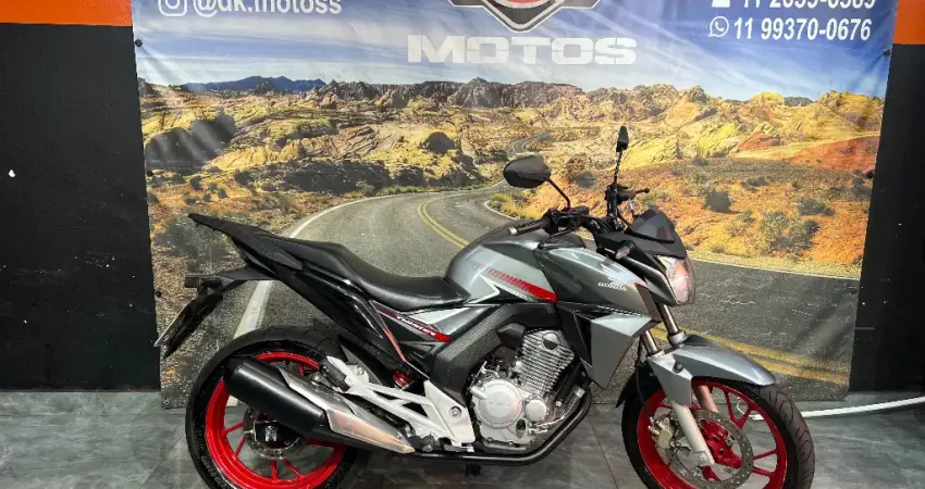 HONDA CB 250 F TWISTER 2018 PRATA 