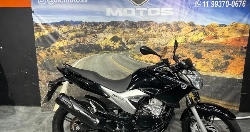 YAMAHA FAZER YS250 2012 PRETA