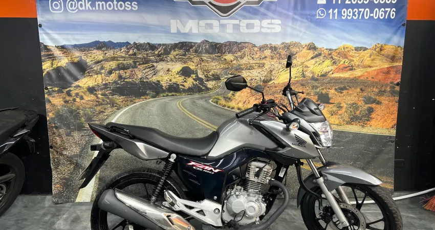 HONDA CG 160 FAN PRATA 2023 
