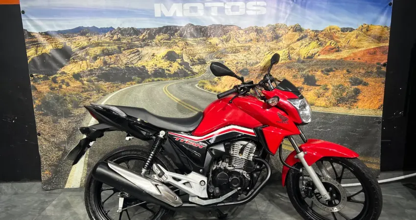 HONDA CG 160 TITAN 2019 VERMELHA 