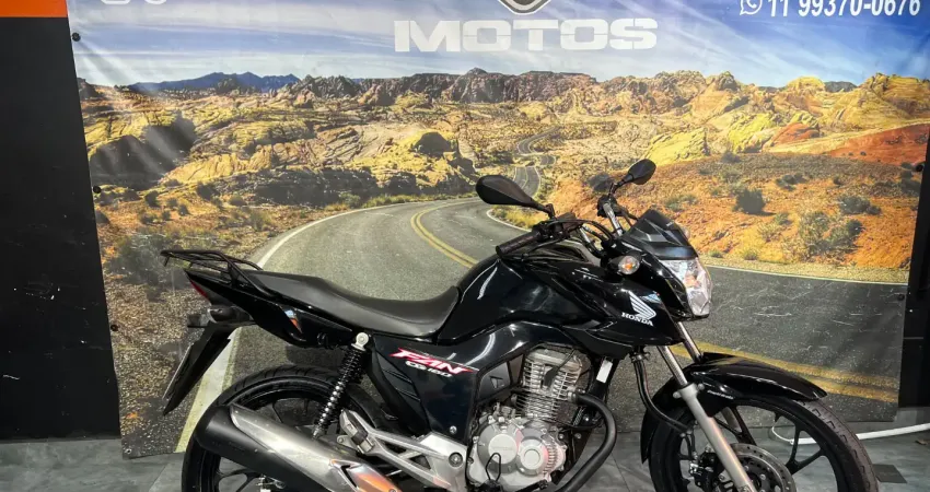 HONDA CG 160 FAN 2022 PRETA 