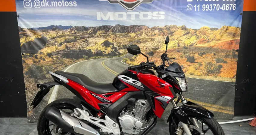 HONDA CB250 F TWISTER 2019 VERMELHA 