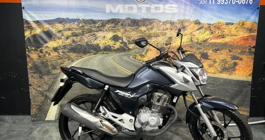 HONDA CG 160 FAN 2024 CINZA