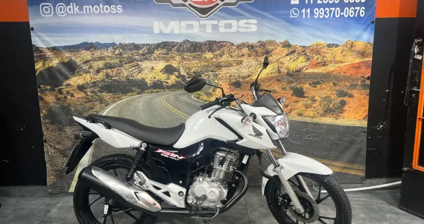 HONDA CG 160 FAN 2018 BRANCA 