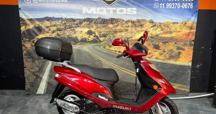 SUZUKI BURGMAN 2015 VERMELHA 