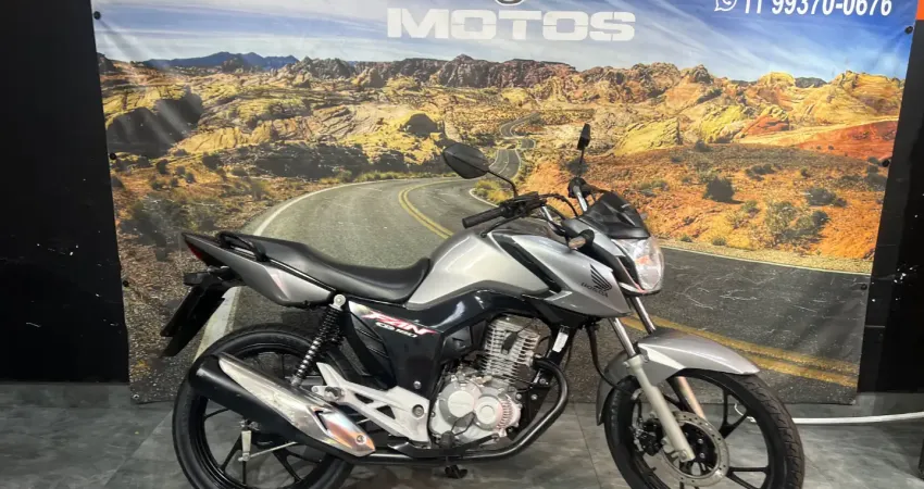 HONDA CG 160 FAN 2023 PRATA