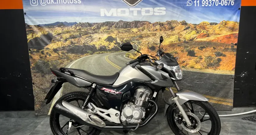 HONDA CG 160 FAN 2023 PRATA